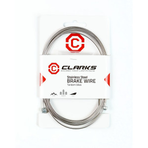 Тросик торм. CLARKS W5097SS 3-356 MTB/ROAD/ТАНДЕМ нерж. 1.5х3060мм (20) 