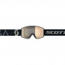 Маска Scott Goggle React LS mountain black/light sensitive bronze chrome - Маска Scott Goggle React LS mountain black/light sensitive bronze chrome