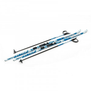 Комплект беговых лыж Brados NNN (STC) - 205 Wax XT Tour Blue 