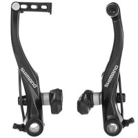 Тормоз v-br Shimano Alivio, T4000, колодки S65T, черн