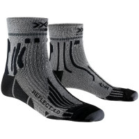 Носки мужские X-Socks Run Speed Reflect 4.0 Men anthracite/silver G051