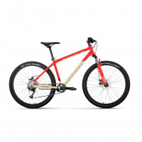 Велосипед Forward APACHE 29 2.0 D красный/бежевый рама 17" (2023)
