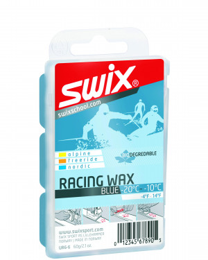 Мазь скольжения Swix синяя Bio Racing 60 гр (UR6-6) 