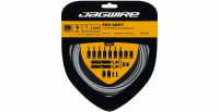 JAGWIRE Комплект тросов переключения Pro Shift Kit с рубашкой, заглушками, крючками и защитой рамы, серый