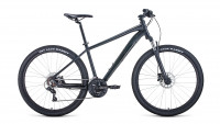 Велосипед Forward APACHE 27,5 3.0 HD черный/матовый черный рама 21" (2022)