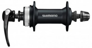 Втулка передн. Shimano Alivio, M4050, 32 отв, C.Lock, черн., QR 133 мм, цв. черн. 