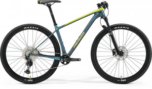 Велосипед Merida Big.Nine 3000 29&quot; SilkLime/Teal-Blue рама: XL (21&quot;) (2022) 