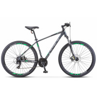 Велосипед Stels Navigator-930 MD 29" V010 антрацитовый/зеленый (2019)