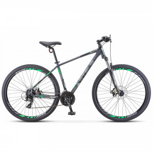 Велосипед Stels Navigator-930 MD 29&quot; V010 антрацитовый/зеленый (2019) 
