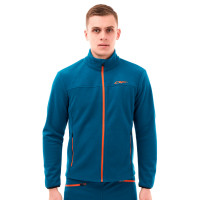 Флисовая кофта Dragonfly Man blue/orange