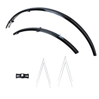 Комплект крыльев Oxford 700c/27" Std Narrow 31mm Mudguard Black