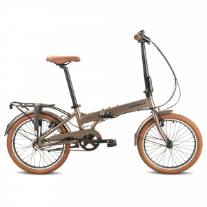 Велосипед Aspect Borneo 3 20" коричневый (2026) 