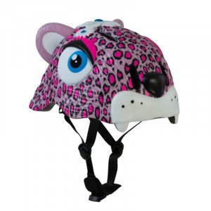 Шлем Crazy Safety Pink Leopard розовый 