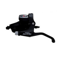 Перекл-ль SHIMANO ALIVIO ASTM410LBL 2-8109 шифтер+торм. ручка 3скор. левая черный