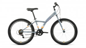 Велосипед Forward Dakota 24 1.0 темно-серый/оранжевый рама: 13&quot; (2022) 