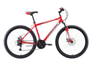 Велосипед Black One Onix 26 D Alloy красный/серый/белый (2020) 
