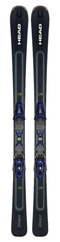 Горные лыжи Head Shape e-V10 + Крепление PR 11 GW BR 90 [G] black-white (2023)