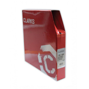 Рубашка тросика перекл. CLARKS IGOC4DB 3-312 MTB/Road 4мм белая б/загл. (30м) 