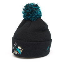 Шапка Atributika&Club NHL San Jose Sharks черная (55-58 см) 59045