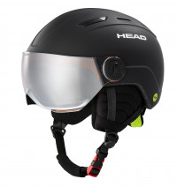 Шлем горнолыжный детский HEAD MOJO Visor MIPS Black (2023)