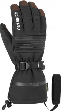 Перчатки горнолыжные Reusch Isidro GTX dark brown/black