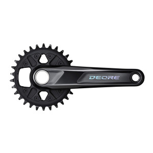 Система SHIMANO 2-720259 12ск EFCM61201CXA0 DEORE M6120-1, для 1х12 ск, 170мм, интегр-й вал, 30Т без каретки, для CL:55мм 