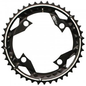 Звезда передняя Shimano FC-M610, 48T-AL, черная, Y10098030 