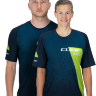 Джерси CUBE EDGE Round Neck к/рук, blue´n´lime - Джерси CUBE EDGE Round Neck к/рук, blue´n´lime