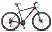 Велосипед Stels Navigator 700 D F010 чёрный/красный 27.5" (2020)