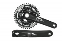 Система PROWHEEL MPL-971-TT*175mm, (40/30/22) AL-6061-T6, CHAINLINE:50, BCD96/64MM, PW-BB73, черная (2022)