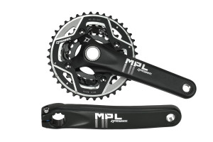 Система PROWHEEL MPL-971-TT*175mm, (40/30/22) AL-6061-T6, CHAINLINE:50, BCD96/64MM, PW-BB73, черная (2022) 