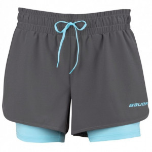 Шорты NG BAUER WOMENS TRAINING 2IN1 SHORT-GRY (1048030) 