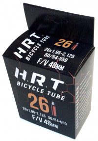 Велокамера 26" H.R.T. 1.95-2.125 50/54-559 48мм AV (00-010038)