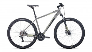 Велосипед Forward APACHE 29 2.0 disc серый/бежевый рама 17&quot; (2022) 