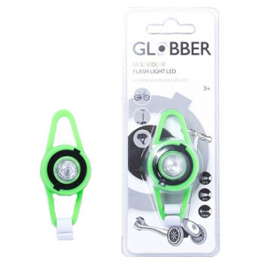 Габаритный фонарь Globber Flash Light LED зеленый 