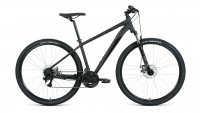 Велосипед Forward APACHE 29 2.2 D черный матовый/черный 17" (2022)