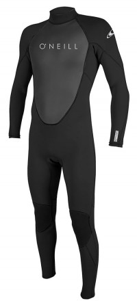 Гидрокостюм мужской длинный O'Neill Reactor-2 3/2 Back Zip Full Black/Black S21 (5040 A00)