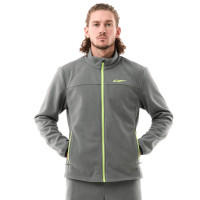 Флисовая кофта Dragonfly Man grey/lemon