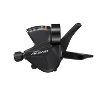 Перекл-ль SHIMANO ALIVIO ESLM3100LB 2-5034 с индикатором, 3ск. левый+трос 1800мм, черный инд. уп. M3100-L