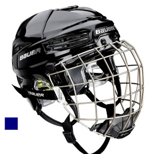 Шлем с маской Bauer Re-Akt 75 Combo SR navy (1047965) 