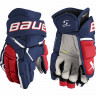 Перчатки Bauer Supreme Mach S23 SR navy/red/white (1061895) - Перчатки Bauer Supreme Mach S23 SR navy/red/white (1061895)