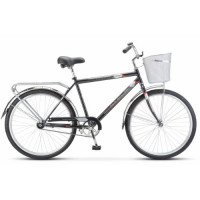 Велосипед Stels Navigator 200 С Z010 26" черный рама: 19" (2023)