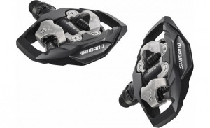 Педали Shimano M530 SPD с шипами черный 