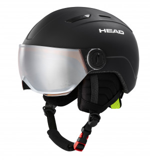 Шлем горнолыжный детский HEAD MOJO Visor Black (2023) 