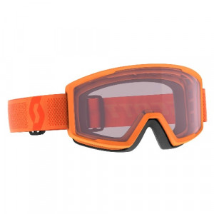 Маска Scott Factor Goggle neon orange/enhancer 