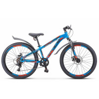 Велосипед Stels Navigator-440 MD 24" Z010 (м) синий рама: 11" (2025)