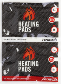 Грелка для рук Reusch Heating Pad Set 1 pairs White