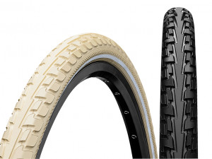 Покрышка Continental RIDE Tour 28 x 1 3/8 x 1 5/8, 37-622, кремов./кремов. Reflex, ExtraPuncture Belt – 3/180 TPI – E25 