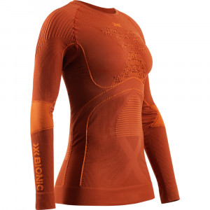 Футболка X-Bionic Energy Accumulator 4.0 Shirt Round Neck LG SL WMN orange R292 