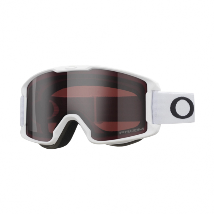 Oakley Line Miner Youth matte white Prizm Garnet HC5